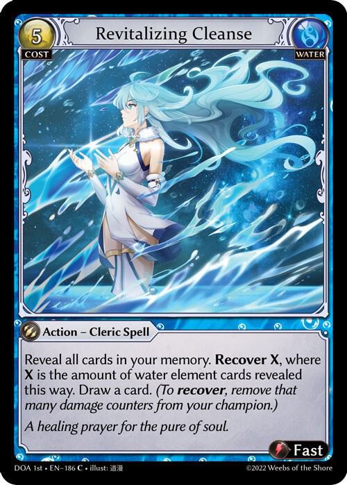 その他 Grand Archive Revitalizing Cleanse CPR Revitalizing Cleanse - Dawn of Ashes 1st Edition - Grand