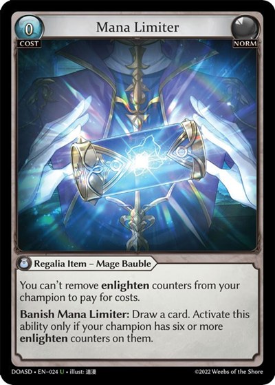 Mana Limiter