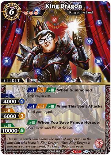 King Dragon (July Influencer Collaboration) - Battle Spirits Saga