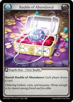 Bauble of Abundance - Dawn of Ashes Alter Edition - Grand Archive