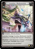 Lorraine, Blademaster - Dawn of Ashes Alter Edition - Grand