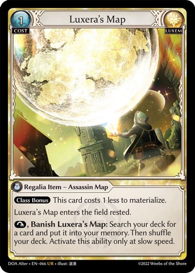 Luxera's Map card