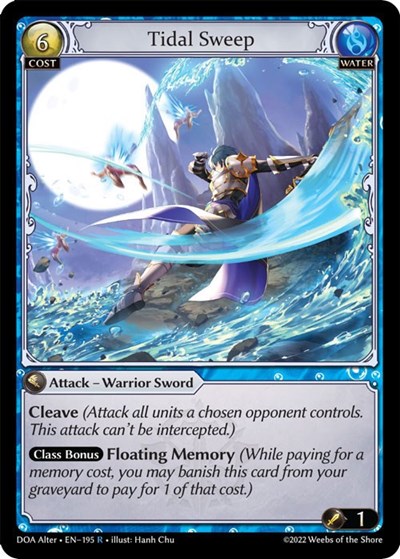 Tidal Sweep card