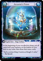 その他 Arcanist's Prism Armaments grand archive Arcanist's Prism - Dawn of Ashes Prelude - Grand Archive TCG