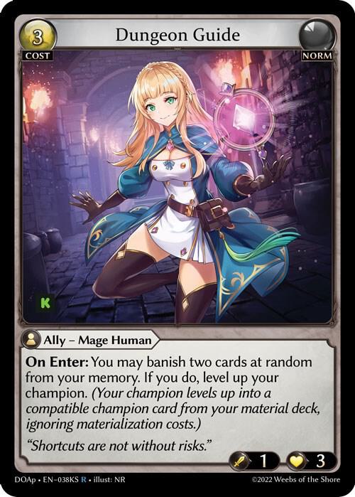 Dungeon Guide (KS) - Dawn of Ashes Prelude - Grand Archive TCG