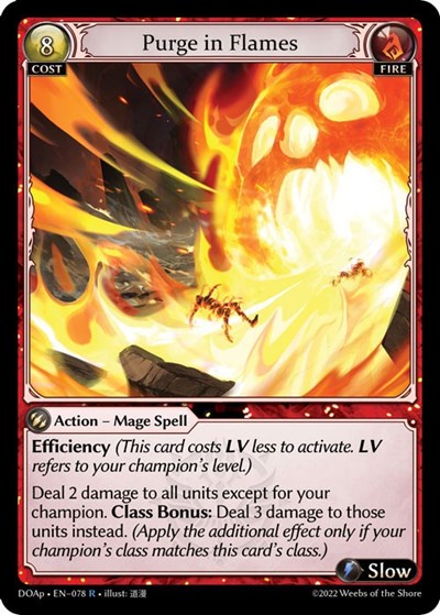 Purge in Flames