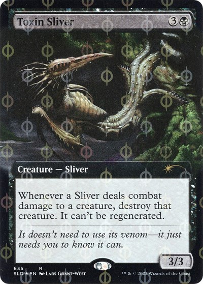 Toxin Sliver Extended Art Step and Compleat Foil