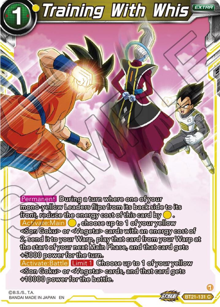 Training With Whis - Wild Resurgence - Dragon Ball Super