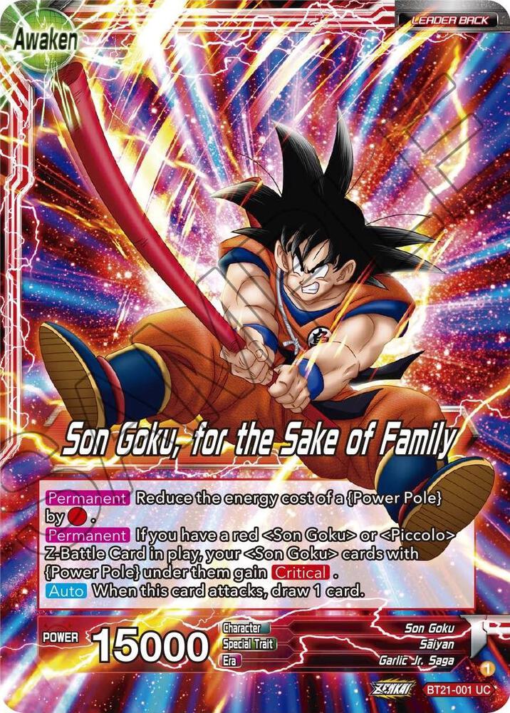 Son Goku // Son Goku, for the Sake of Family - Wild Resurgence