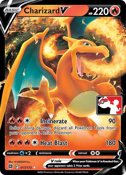 Charizard V card image
