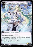 Lorraine, Crux Knight - Kickstarter Promotional Cards - Grand