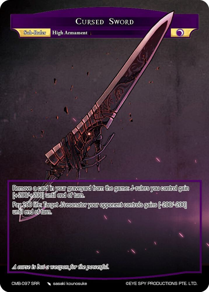 Cursed Sword
