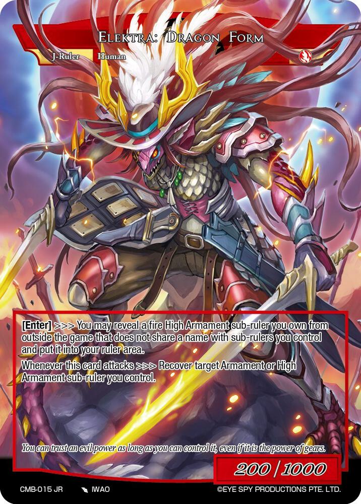 Armament Refinement // Elektra: Dragon Form
