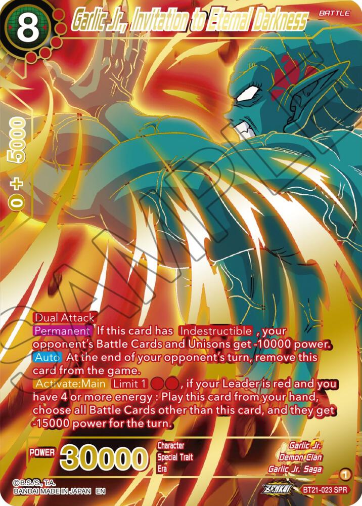 Garlic Jr., Invitation to Eternal Darkness (SPR) - Wild Resurgence