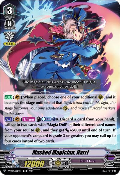 Masked Magician, Harri