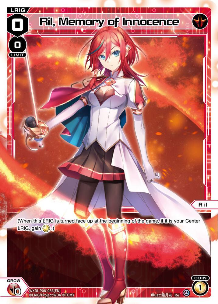 WIXOSS ウィクロス 誓約の記憶 リル LRP Ril, Memory of Innocence - Spread Diva - WIXOSS - TCGplayer.com