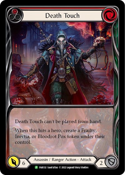 Death Touch (Red) - FAB132 Flesh and Blood: Promo Cards card price