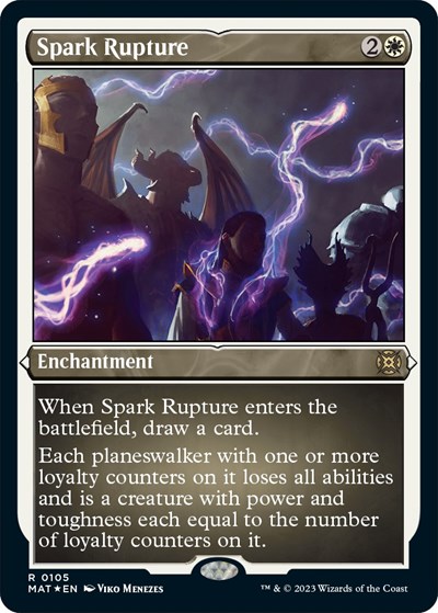 Spark Rupture Foil Etched