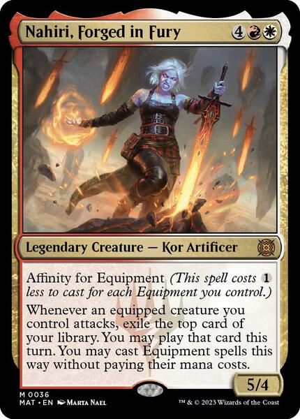 mtg march of the machines aftermath card list Astor, Bearer of Blades [Dominaria United] main image 1