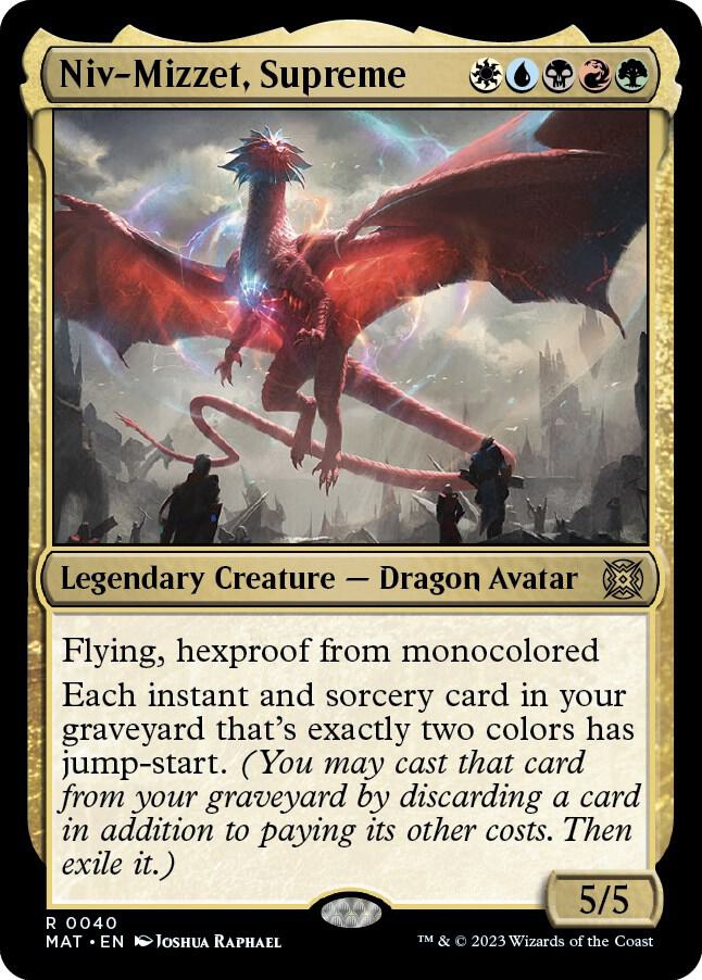 Niv-Mizzet, Supreme - March of the Machine: The Aftermath - Magic