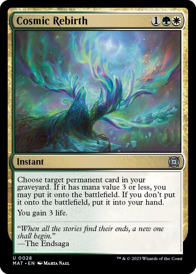 Cosmic Rebirth - March of the Machine: The Aftermath - Magic: The