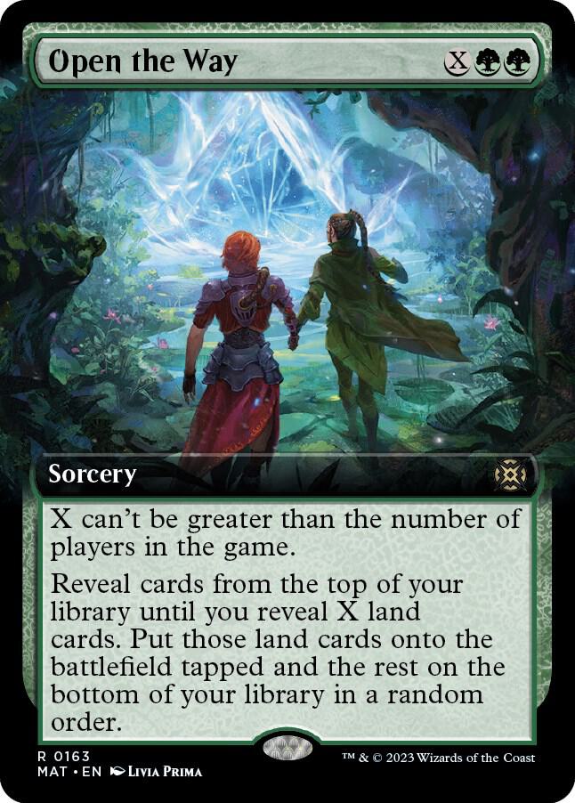 Open the Way (Extended Art) - March of the Machine: The Aftermath