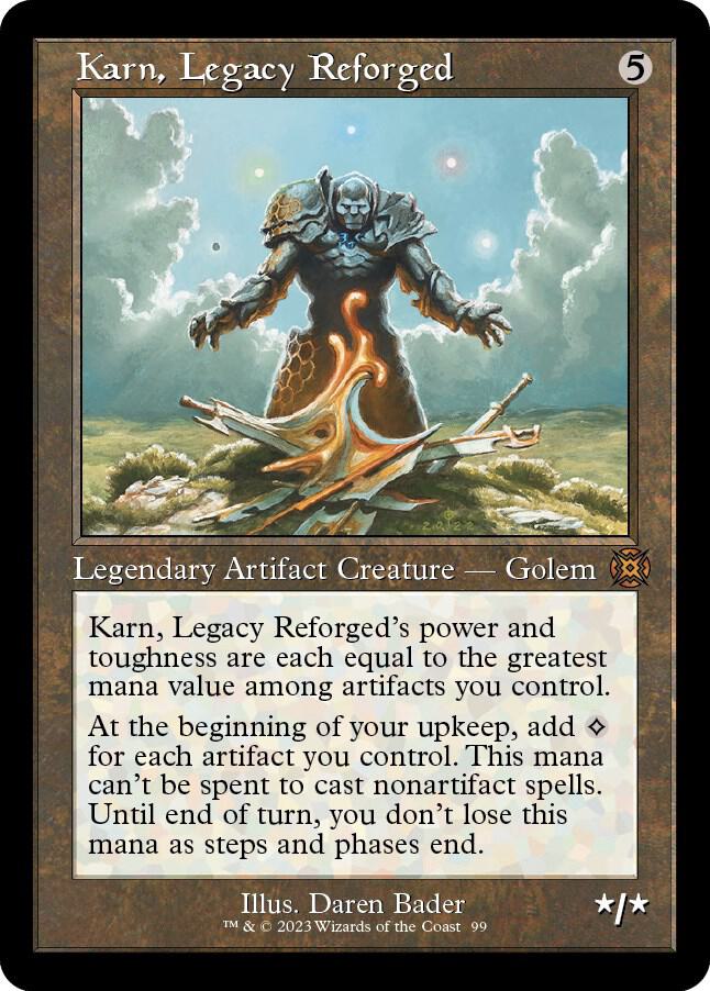 Karn, Legacy Reforged (Retro Frame) - March of the Machine: The