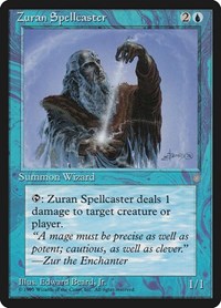 Zuran Spellcaster - Ice Age - Magic: The Gathering card