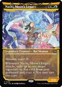 Nashi, Moon's Legacy (Showcase) - March of the Machine: The Aftermath - Magic: The Gathering card