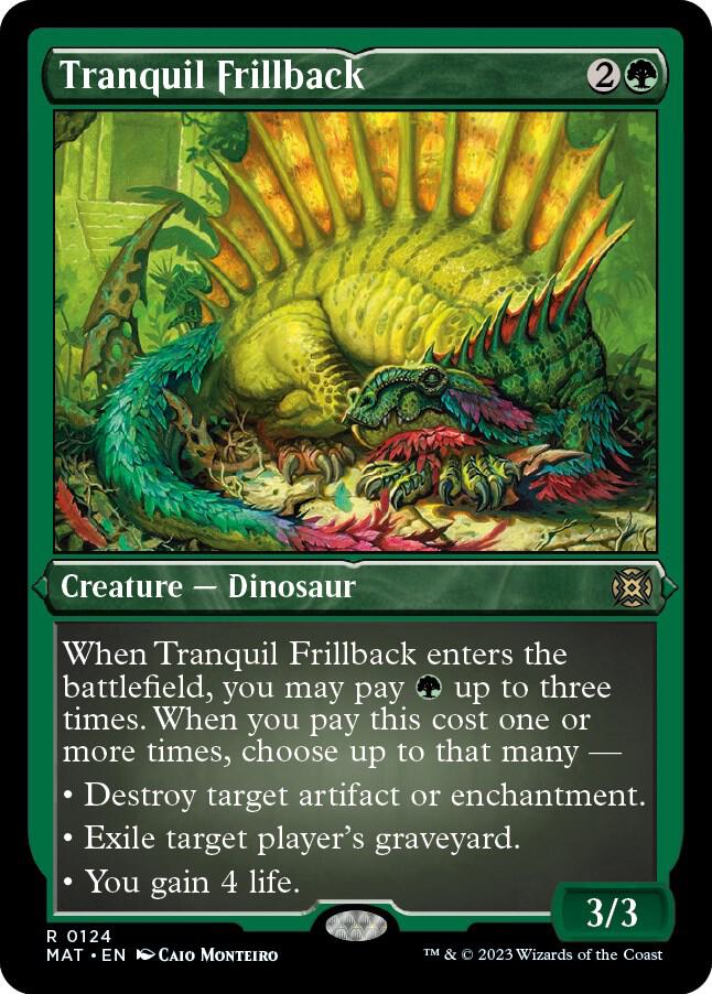 Tranquil Frillback (Foil Etched) - March of the Machine: The
