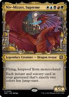 Niv-Mizzet, Supreme (Halo Foil) - March of the Machine: The