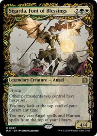 Sigarda, Font of Blessings (Showcase) (Foil)