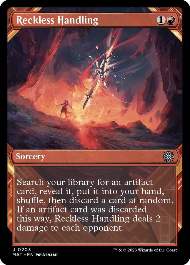 Reckless Handling (Halo Foil) - March of the Machine: The