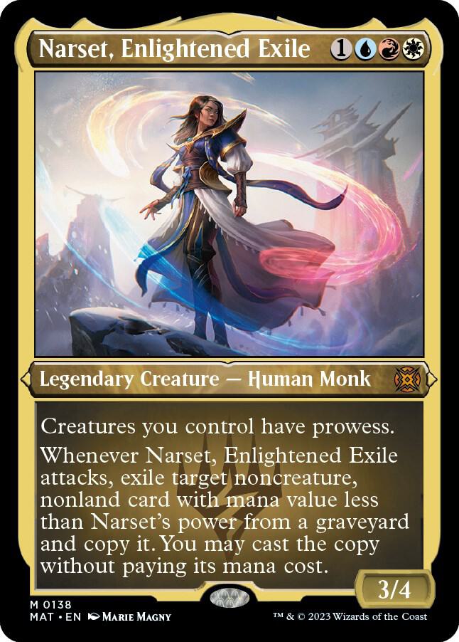 Narset, Enlightened Exile (Foil Etched) - March of the Machine