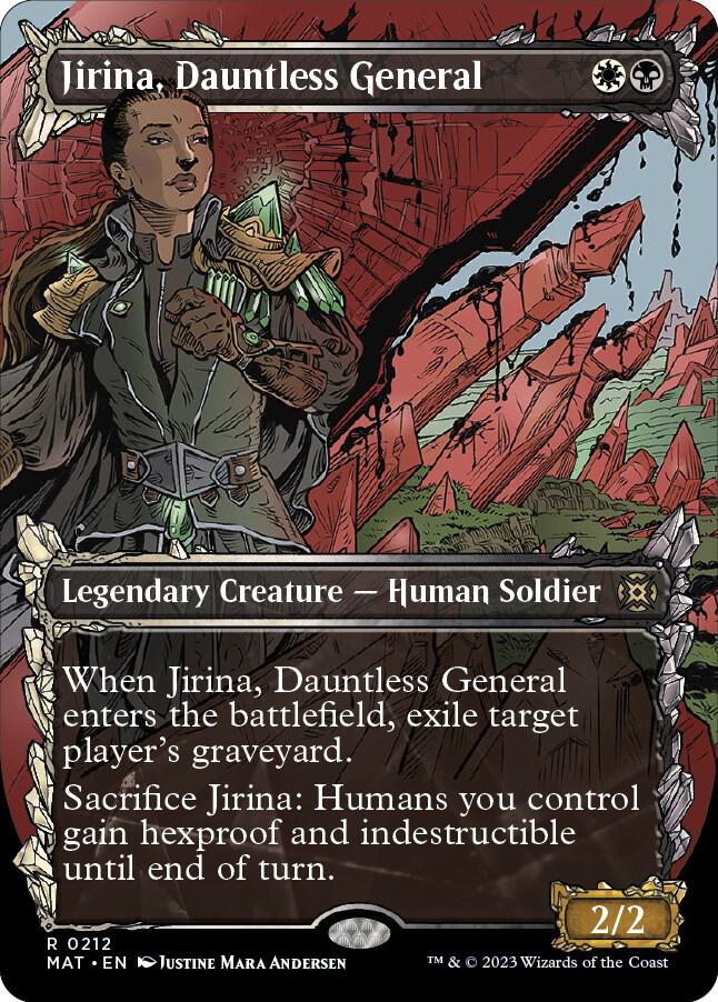 Jirina, Dauntless General (Halo Foil) - March of the Machine: The