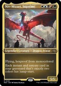 Niv-Mizzet, Supreme (Foil Etched)