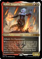 Nahiri, Forged in Fury (Foil Etched) - March of the Machine: The