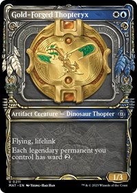 Gold-Forged Thopteryx (Halo Foil)