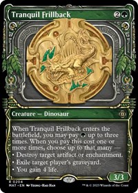 Tranquil Frillback (Halo Foil)