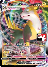 Boltund VMAX #104/264 from Prize Pack Series Cards Pokemon card image