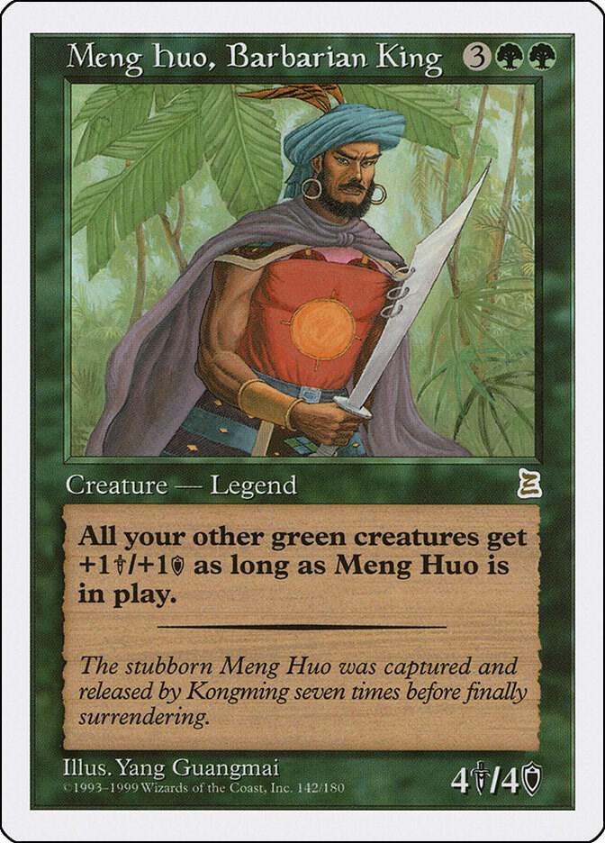 Meng Huo, Barbarian King - Portal Three Kingdoms - Magic: The