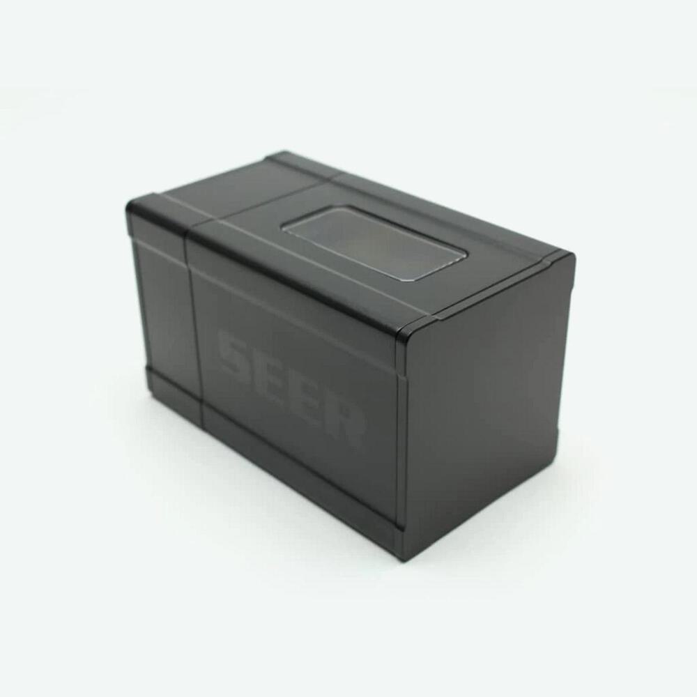 SEER Deck Box Black BoxGods Deck Boxes Deck Boxes