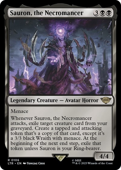 Sauron, the Necromancer - Universes Beyond: The Lord of the Rings: Tales of Middle-earth