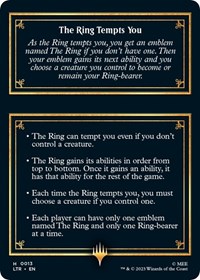 The Ring Helper Card | Red Castle Games The Ring Helper Card | Red Castle Games