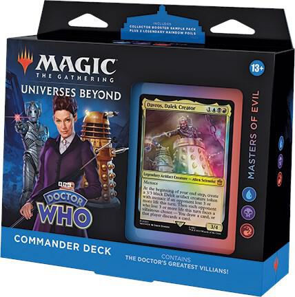 mtg doctor who commander precons Get all four MTG Doctor Who commander decks $58 cheaper in Prime Day sale