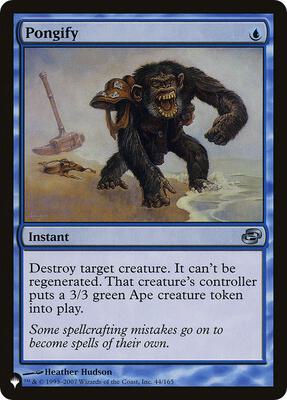 Pongify (PLC) #44 – The List Reprints (Uncommon)