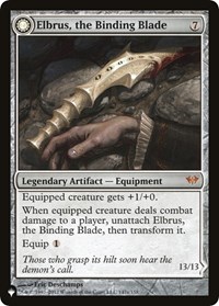 Elbrus, the Binding Blade - The List Reprints - Magic: The Gathering card