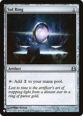 Sol Ring (CMD) #261 – The List Reprints (Uncommon)