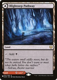 Blightstep Pathway - The List Reprints - Magic: The Gathering card