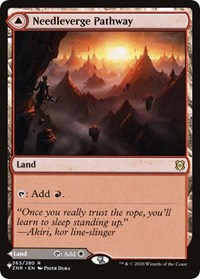 Needleverge Pathway - The List Reprints - Magic: The Gathering card